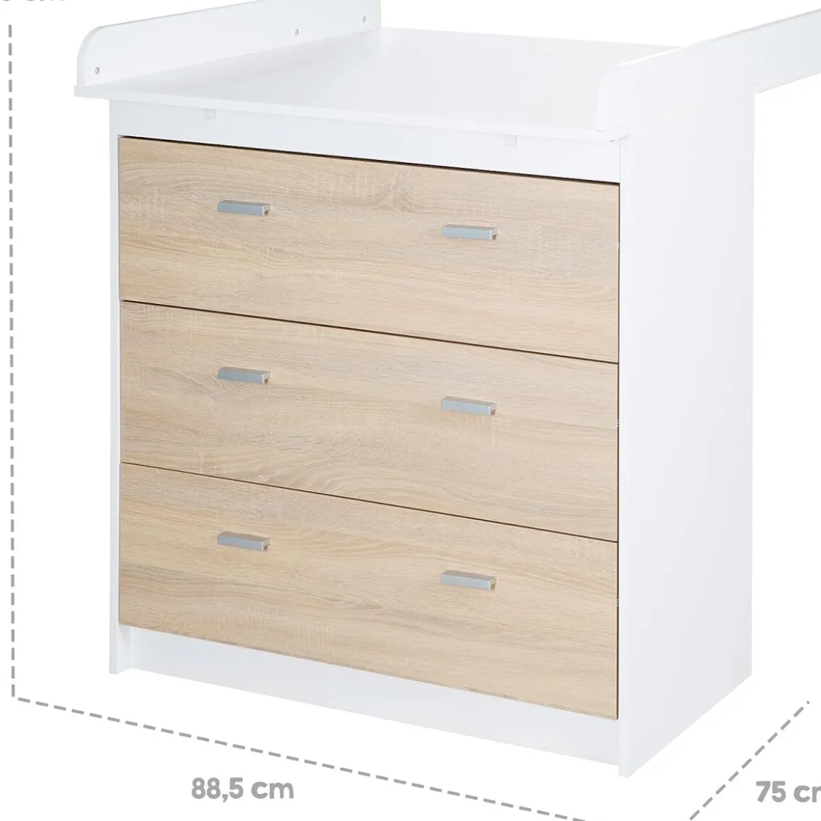 roba Wickelkommode mit abnehmbarem Wickelansatz Gabriella - B-Ware