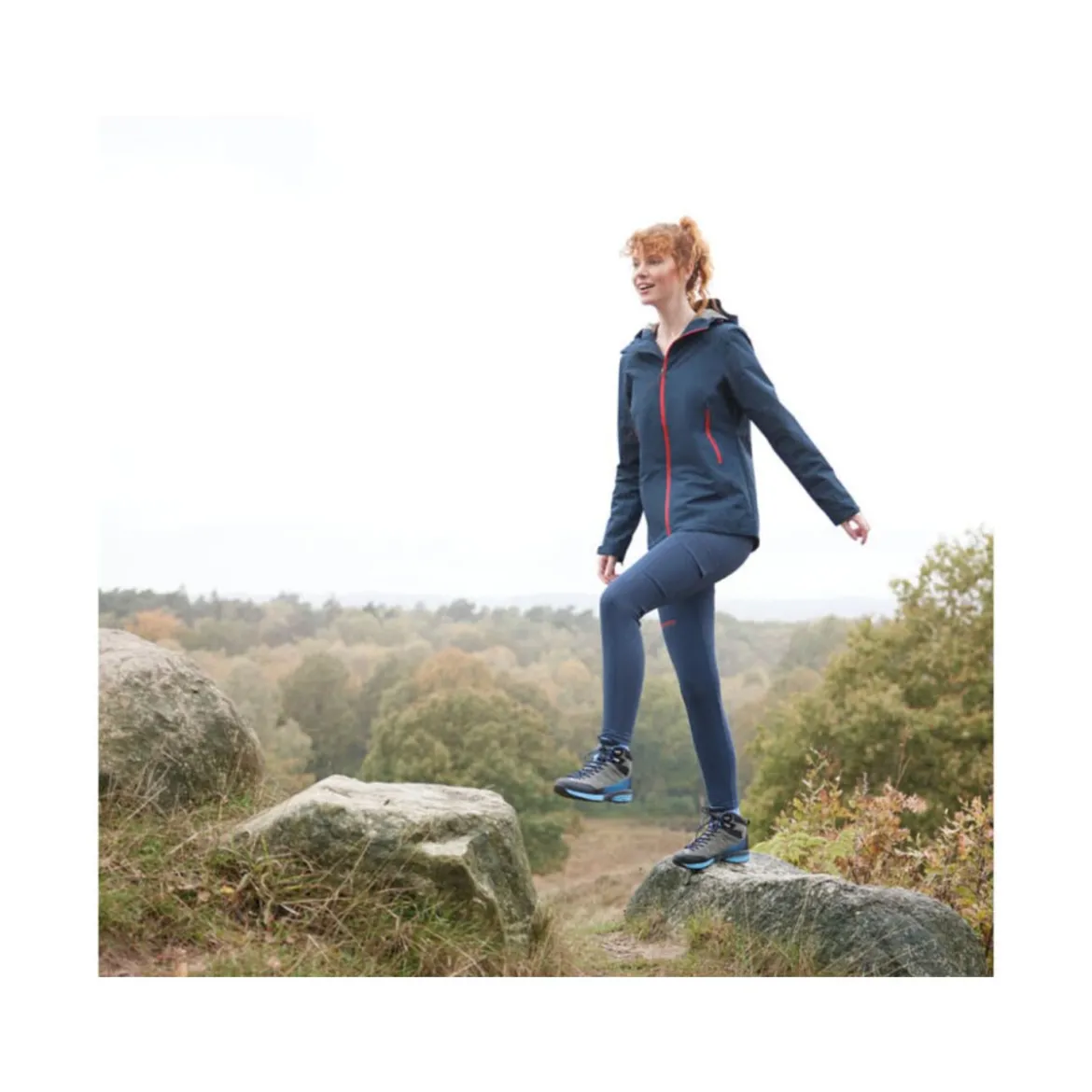 Rocktrail Damen Allwetterjacke mit verlängerter Rückseite - B-Ware