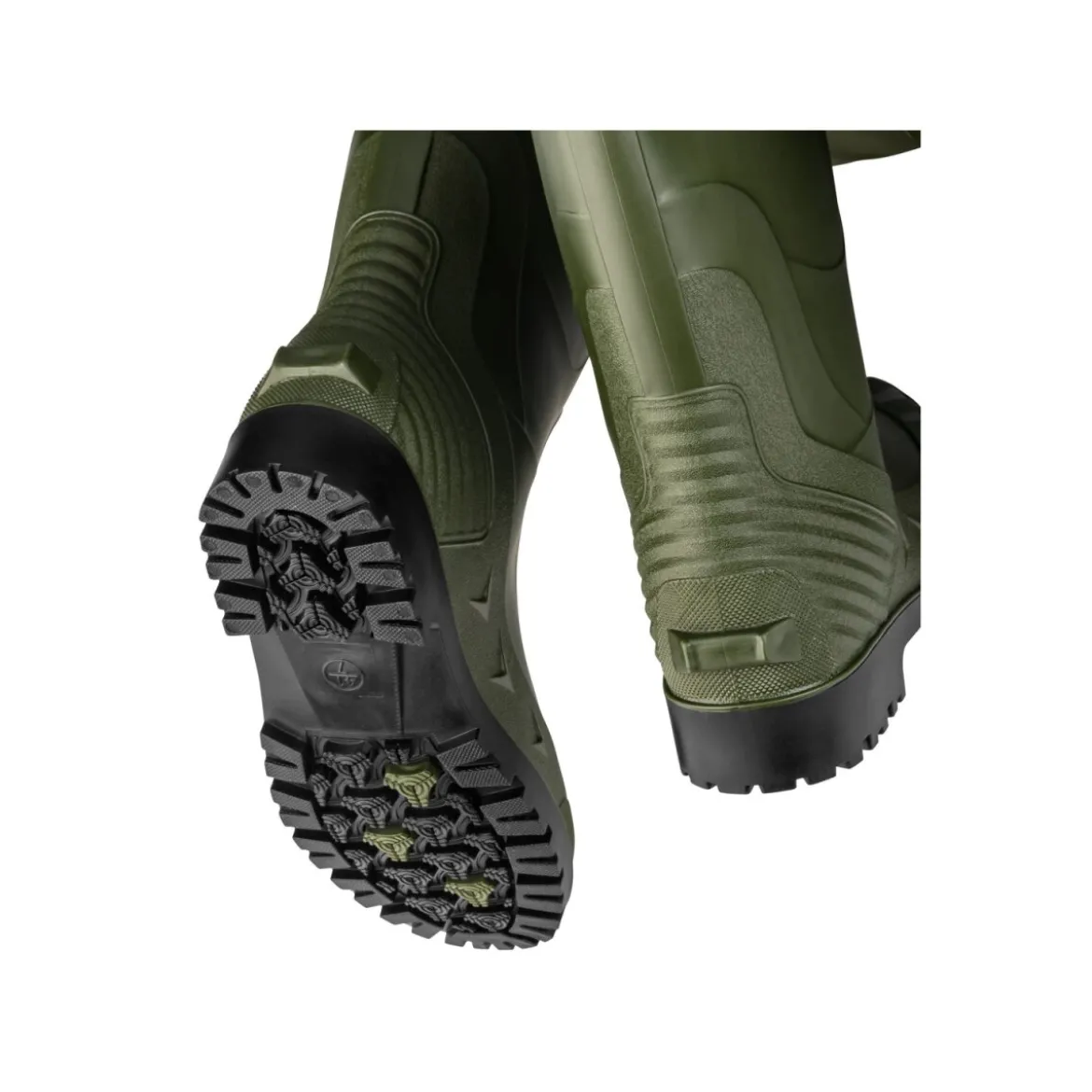 ROCKTRAIL Wathose, mit Gummistiefeln, M, grün - B-Ware sehr gut