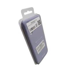 Samsung Silicone Smartphone-Handy-Hülle, für Galaxy S21+ 5G, violet - B-Ware neuwertig