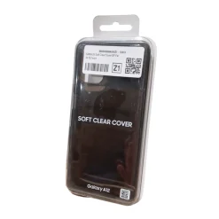 Samsung Soft Clear Cover, Galaxy A12, schwarz - B-Ware neuwertig