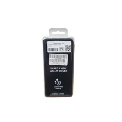 Samsung S-View Wallet-Cover, für Galaxy A42 5G, schwarz - B-Ware neuwertig
