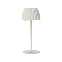 SANSIBAR LED-Akku-Tischleuchte mit LED und Touchdimmer (Beige) - B-Ware sehr gut