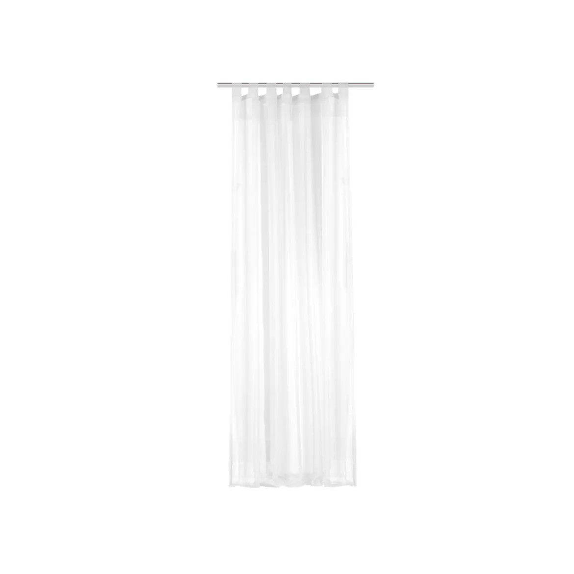 Schlaufenschal Uni-Voile, 1er Pack, 245 x 120 cm, weiß - B-Ware sehr gut
