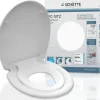 Schütte WC-Sitz FAMILY mit Absenkautomatik, Schnellverschluss und abnehmbarer Kindersitz, weiß - B-Ware sehr gut