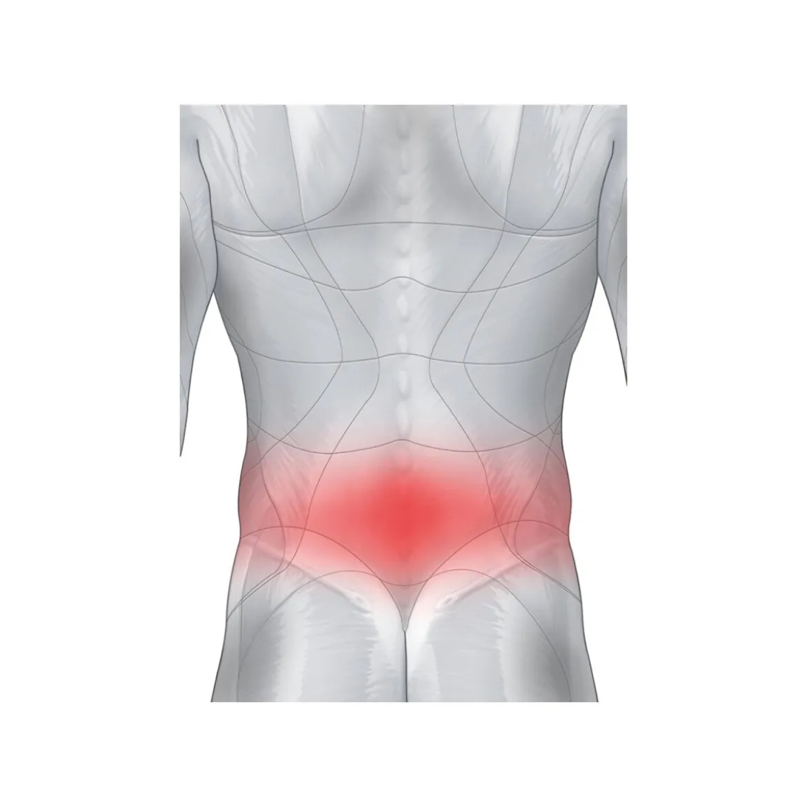 sensiplast® Rückenbandage, mit Stabelementen - B-Ware