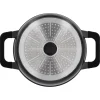 SILVERCREST® Aluguss-Kochtopf, Ø 24 cm, schwarz - B-Ware neuwertig