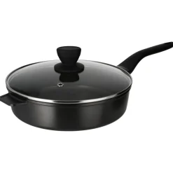 SILVERCREST® Aluguss-Schmorpfanne mit Deckel, Ø 28cm - B-Ware
