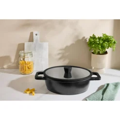 SILVERCREST® Aluguss-Servierpfanne, Ø 28 cm - B-Ware