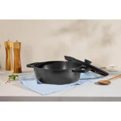 SILVERCREST® Aluguss-Servierpfanne, Ø 28 cm - B-Ware