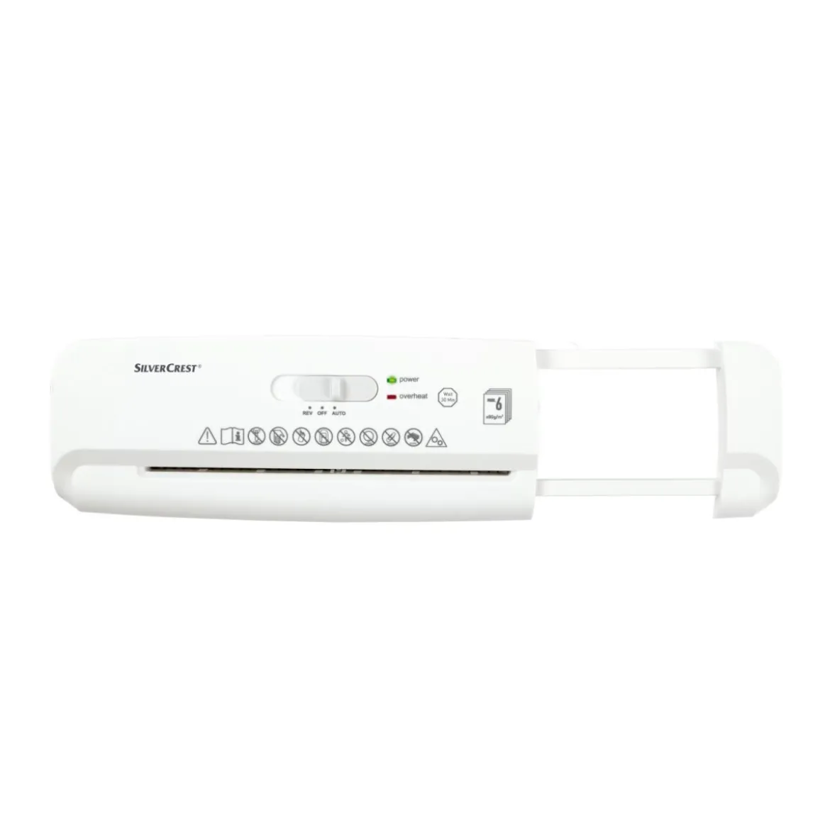 SILVERCREST® Aufsatz-Aktenvernichter »SAV 190 C2«, mit automatischer Start/Stopp-Funktion - B-Ware
