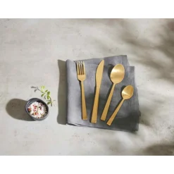SILVERCREST® Besteck, aus Edelstahl, gold - B-Ware sehr gut