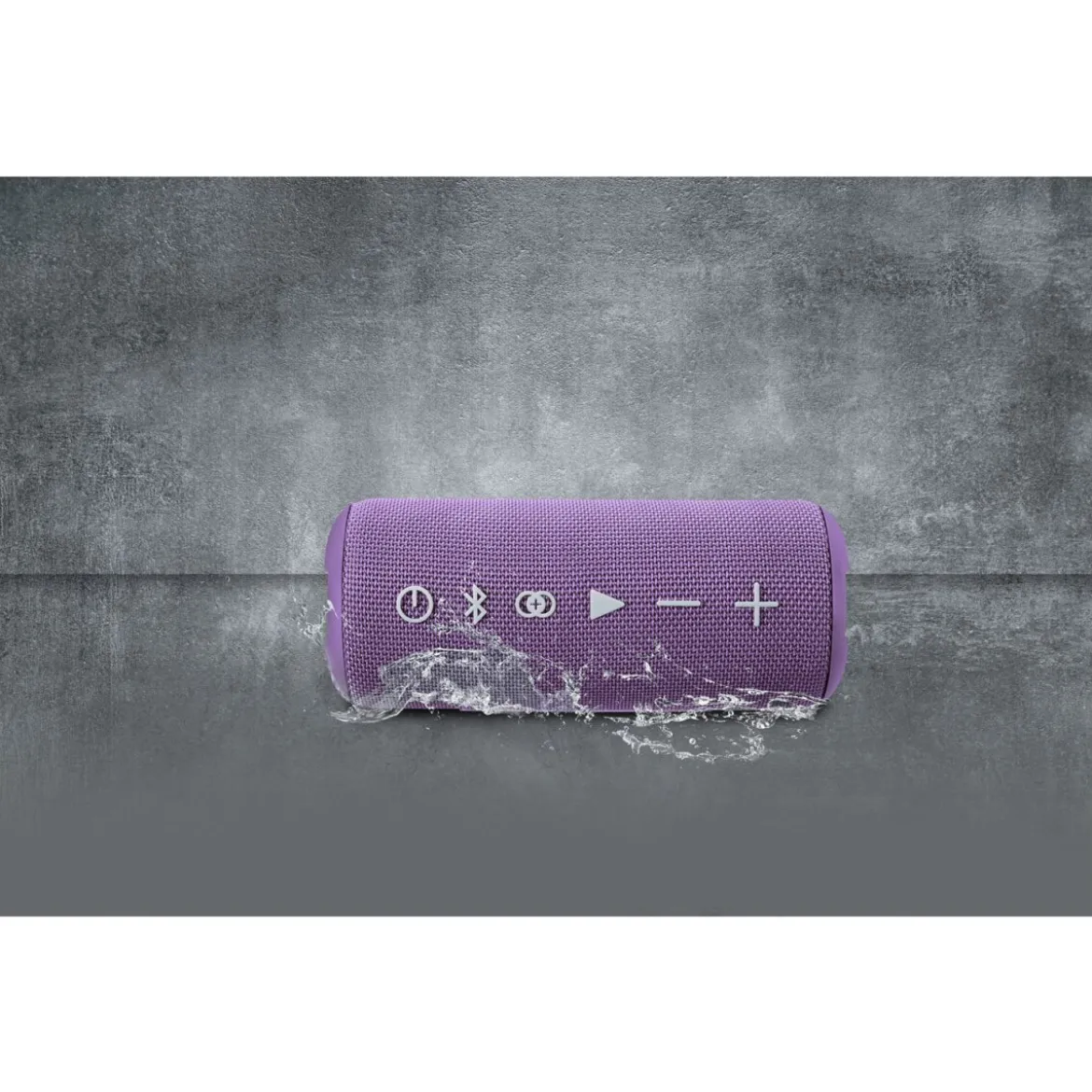 SILVERCREST® Bluetooth®-Lautsprecher »Rhythm Go«, mit PartyPlay (lila) - B-Ware sehr gut