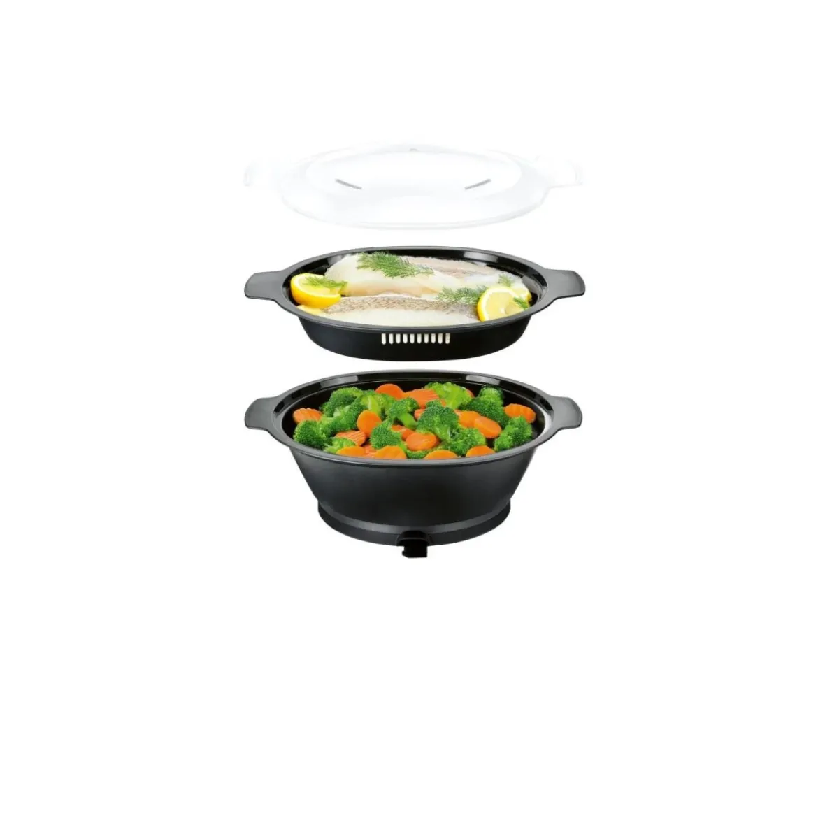 SILVERCREST® Dampfgaraufsatz für Monsieur Cuisine compact »SMCCD 3 A1« - B-Ware
