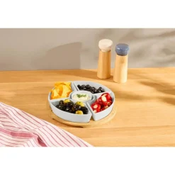 SILVERCREST® Dipschalen-Set (Rund) - B-Ware neuwertig