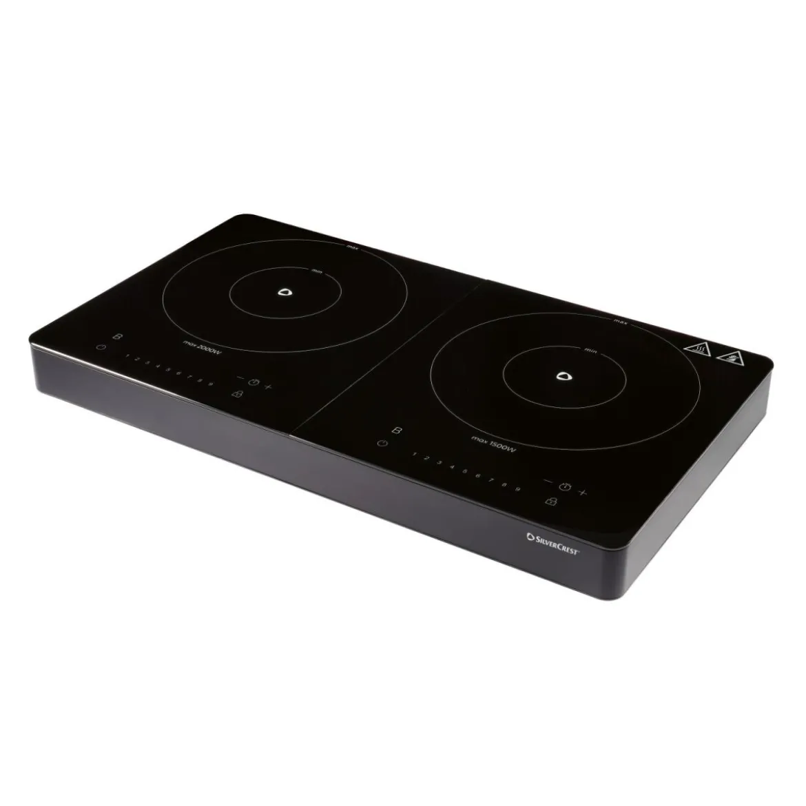 SILVERCREST® Doppelinduktionskochplatte 3500 SID F1 - B-Ware