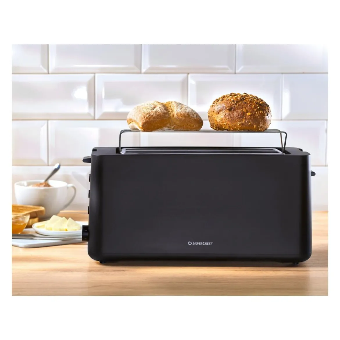 SILVERCREST® Doppellangschlitz-Toaster STK 1400 A1 - B-Ware neuwertig