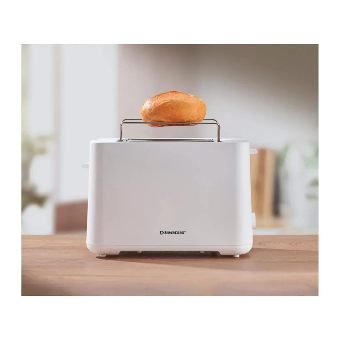 SILVERCREST® Doppelschlitz-Toaster »STK 870 D2« (Weiß) - B-Ware neuwertig