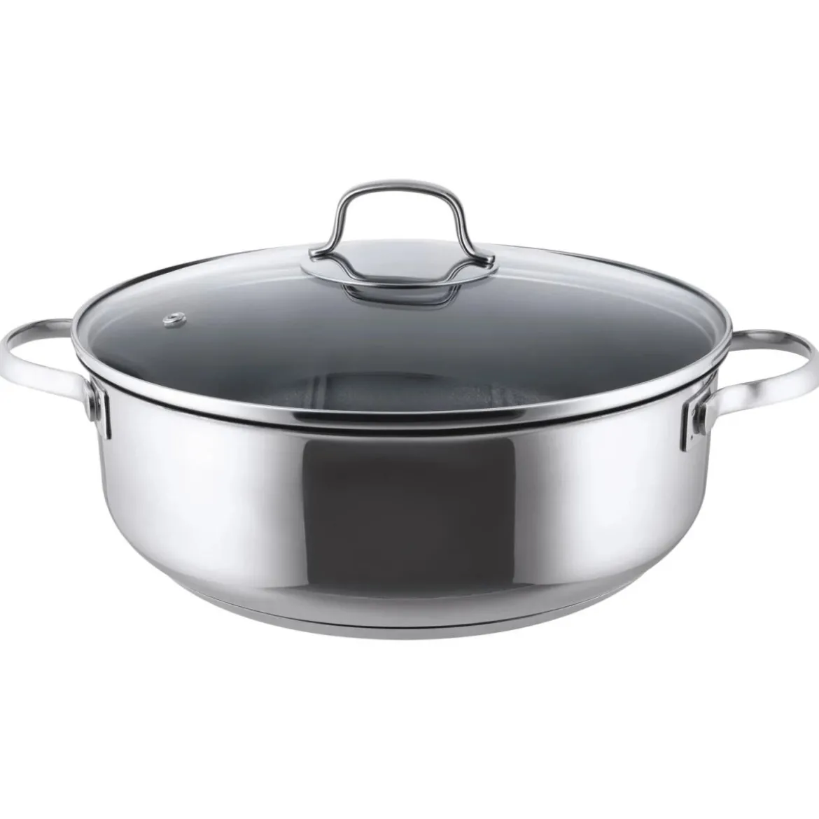 SILVERCREST® Edelstahl-Kasserolle, Ø 28 cm - B-Ware