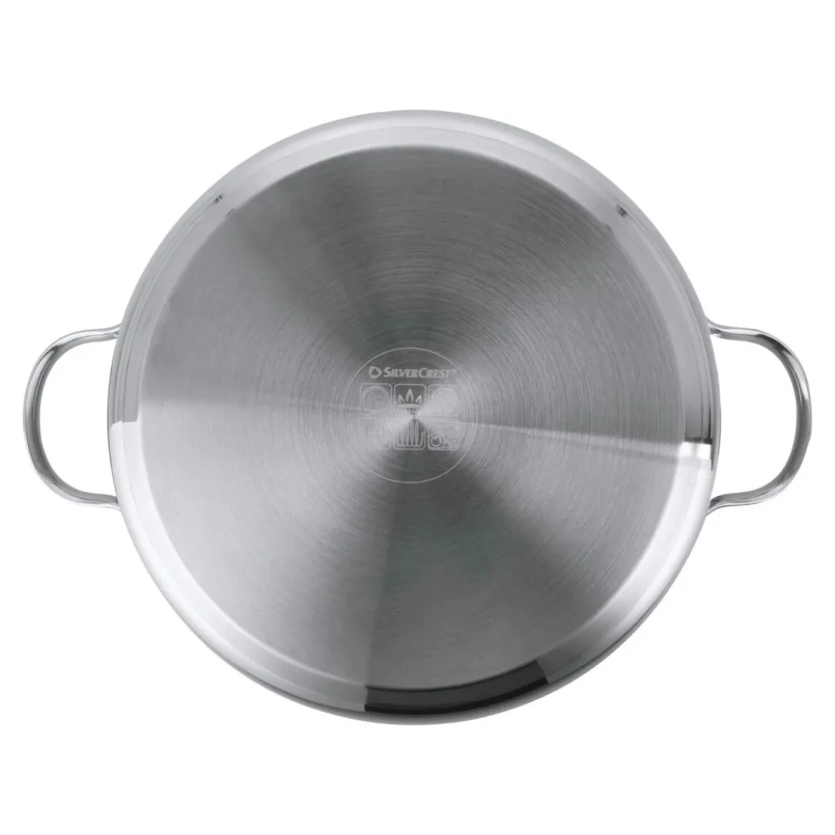 SILVERCREST® Edelstahl-Kasserolle, Ø 28 cm - B-Ware