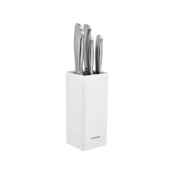 SILVERCREST® Edelstahl-Messerset, 6-tlg. (Edelstahl gebürstet) - B-Ware neuwertig