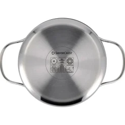 SILVERCREST® Edelstahl-Topf-Set, 10-teilig - B-Ware