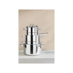 SILVERCREST® Edelstahl-Topf-Set, 10-teilig - B-Ware