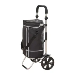 SILVERCREST® Einkaufstrolley, mit höhenverstellbarem Soft-Touch-Griff - B-Ware