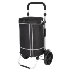 SILVERCREST® Einkaufstrolley, mit höhenverstellbarem Soft-Touch-Griff - B-Ware