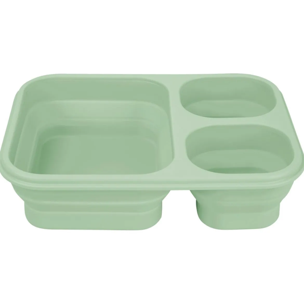 SILVERCREST® Faltbare Frischhaltedosen / Lunchbox, aus hitzebeständigem Silikon - B-Ware