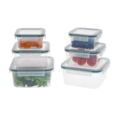 SILVERCREST® Frischhaltedosen-Set, 6 Stück - B-Ware
