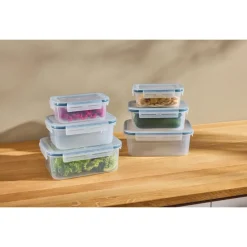SILVERCREST® Frischhaltedosen-Set, 6 Stück - B-Ware