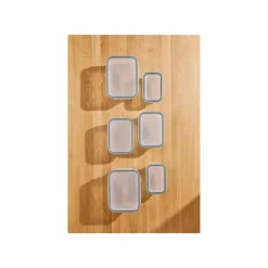 SILVERCREST® Frischhaltedosen-Set, 6 Stück - B-Ware