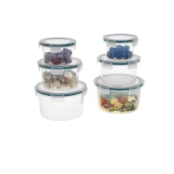 SILVERCREST® Frischhaltedosen-Set, 6 Stück - B-Ware