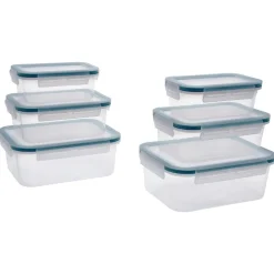 SILVERCREST® Frischhaltedosen-Set, 6 Stück - B-Ware