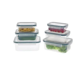 SILVERCREST® Frischhaltedosen-Set, 6 Stück - B-Ware
