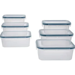 SILVERCREST® Frischhaltedosen-Set, 6 Stück - B-Ware