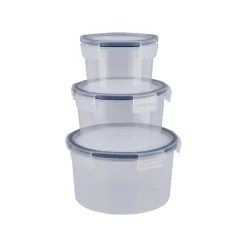 SILVERCREST® Frischhaltedosen-Set, 6-teilig (quadratisch & rund) - B-Ware sehr gut