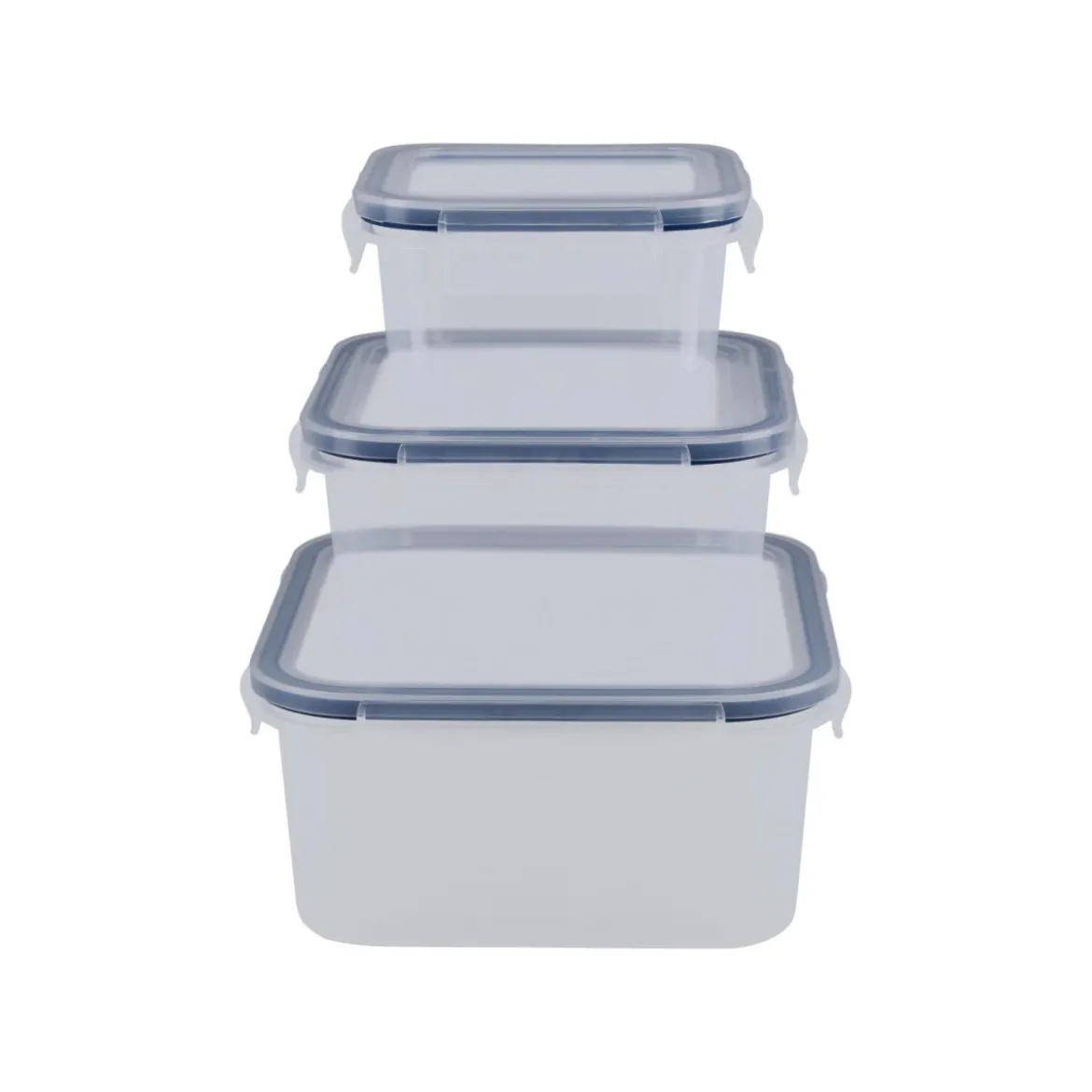 SILVERCREST® Frischhaltedosen-Set, 6-teilig (quadratisch & rund) - B-Ware sehr gut
