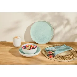 SILVERCREST® Geschirrset »Porto«, 24-teilig (Grün) - B-Ware sehr gut