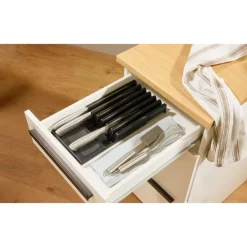 SILVERCREST® Gewürzgläser-Schubladeneinsätze / Küchenmesser-Schubladeneinsatz - B-Ware
