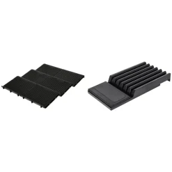 SILVERCREST® Gewürzgläser-Schubladeneinsätze / Küchenmesser-Schubladeneinsatz - B-Ware