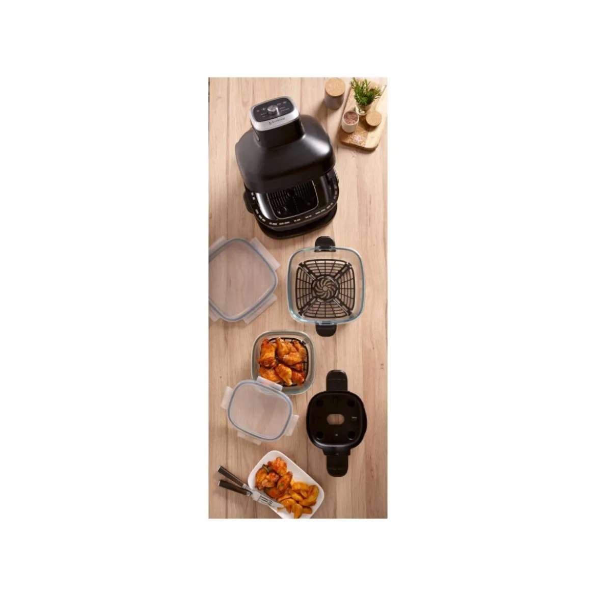 SILVERCREST® Glas-Heißluftfritteuse - B-Ware