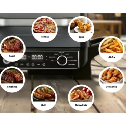 SILVERCREST® Grill und Smoker, elektrisch - B-Ware neuwertig