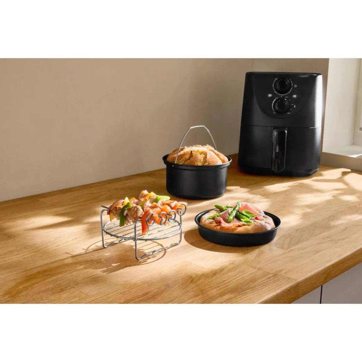 SILVERCREST® Heißluftfritteusen-Zubehör-Set - B-Ware