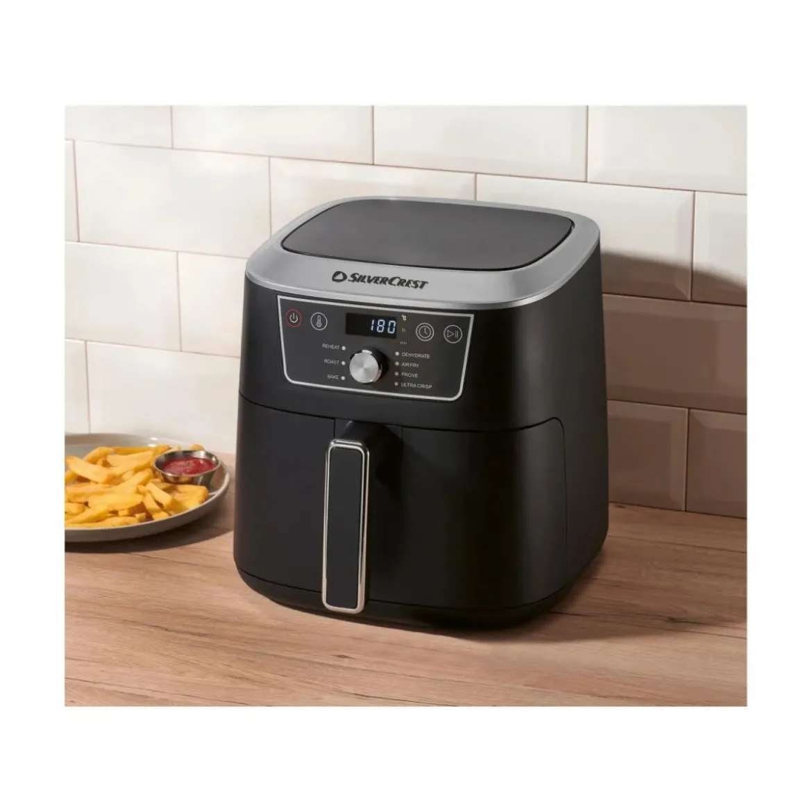 SILVERCREST® Heißluftfritteuse »SHFD 2150 B2«, 6,7 l - B-Ware