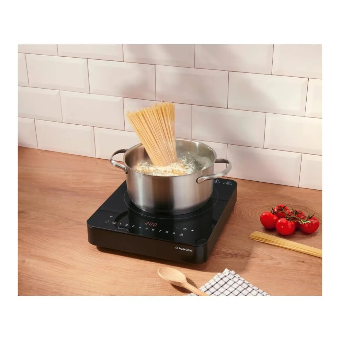 SILVERCREST® Induktionskochplatte »SIKP 2200 B1« - B-Ware neuwertig