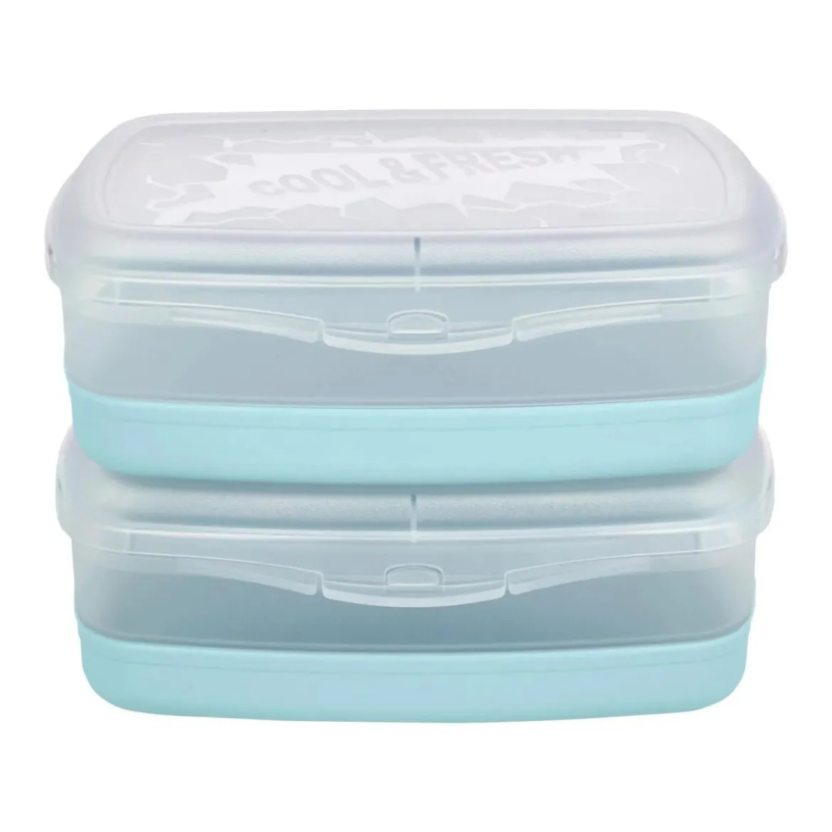 SILVERCREST® Kühl-Lunchboxen/ Kühl-Partycontainer/ Kühl-Tortenglocke (Kühl-2er Set) - B-Ware sehr gut
