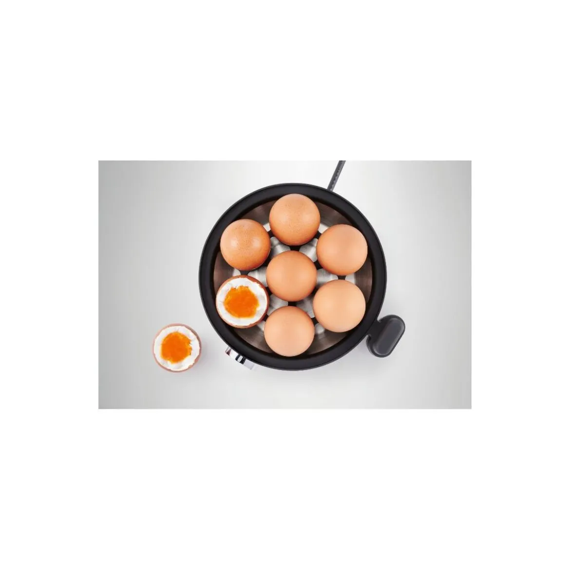 SILVERCREST® KITCHEN TOOLS Eierkocher SEK 450 A1, schwarz - B-Ware sehr gut