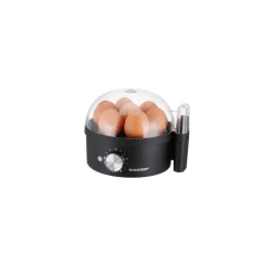 SILVERCREST® KITCHEN TOOLS Eierkocher SEK 450 A1, schwarz - B-Ware sehr gut